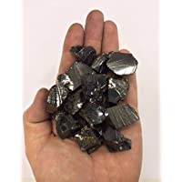 Elite Shungite Crystal Stone 100 Gr-0.1 kg para agua y joyería que hace (5-10 gramos por una piedra) shungite piedra…